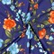 Deep Blue-Multi Poly Spandex Stretch Floral Print DB Jersey Knit Fabric By the Yard